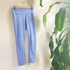 Outdoor voices warmup leggings SMALL periwinkle